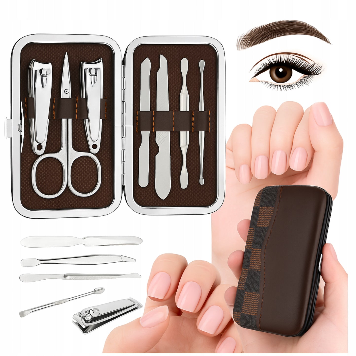 Zestaw do Manicure 8w1